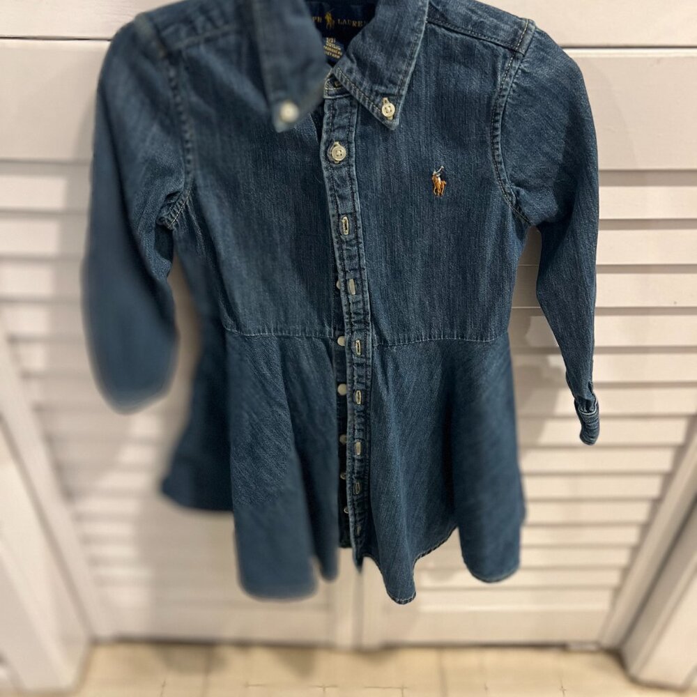 3T  Girl Ralph Lauren Jean Dress